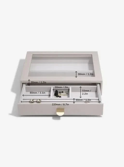 Stackers Klassieke Display Juwelendoos Set van 4 Taupe - Mystackers