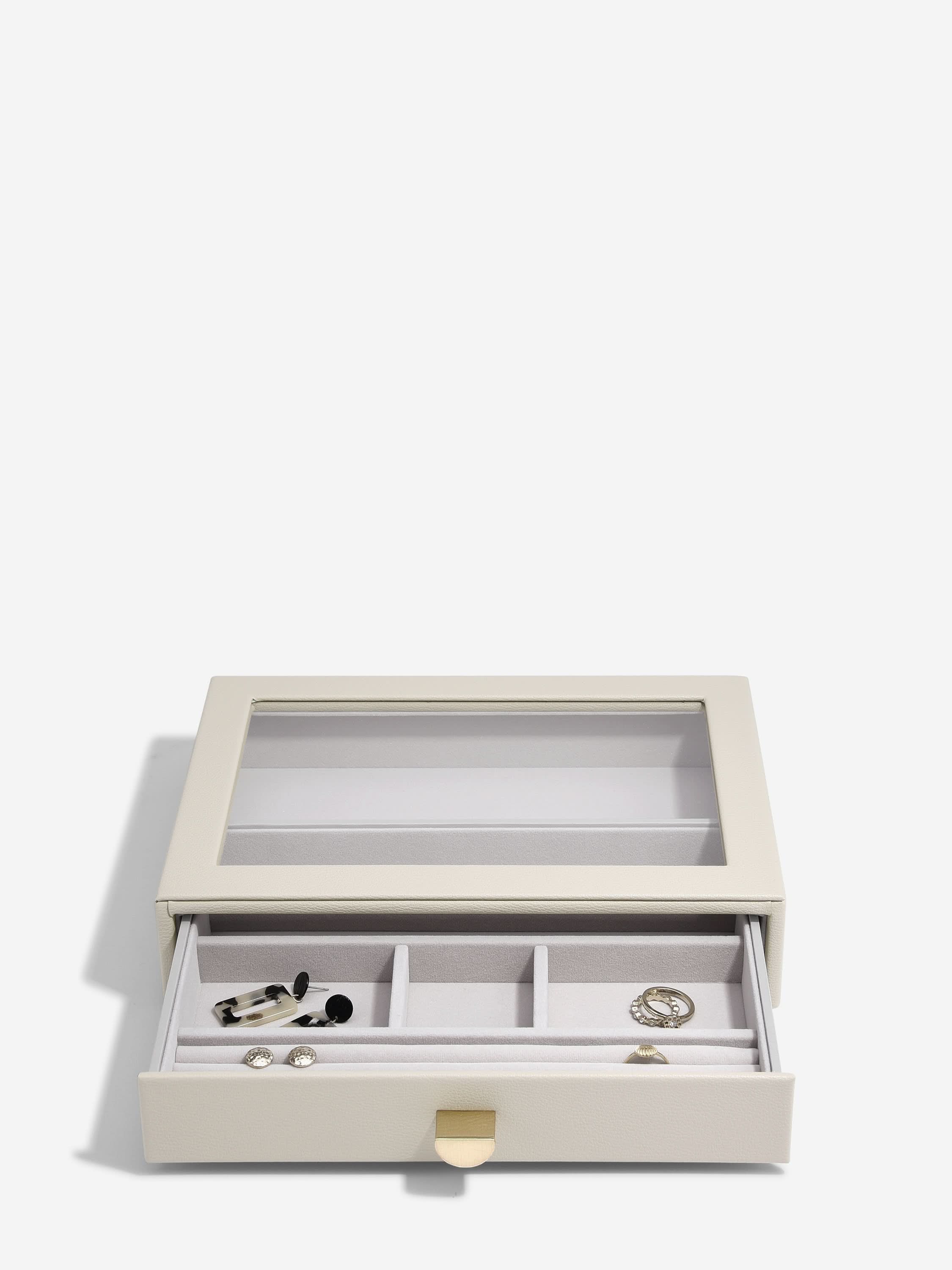 Stackers Klassieke Display Juwelendoos Set van 4 Havermout - Mystackers
