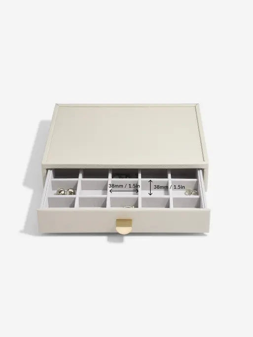 Stackers Klassieke Display Juwelendoos Set van 4 Havermout - Mystackers