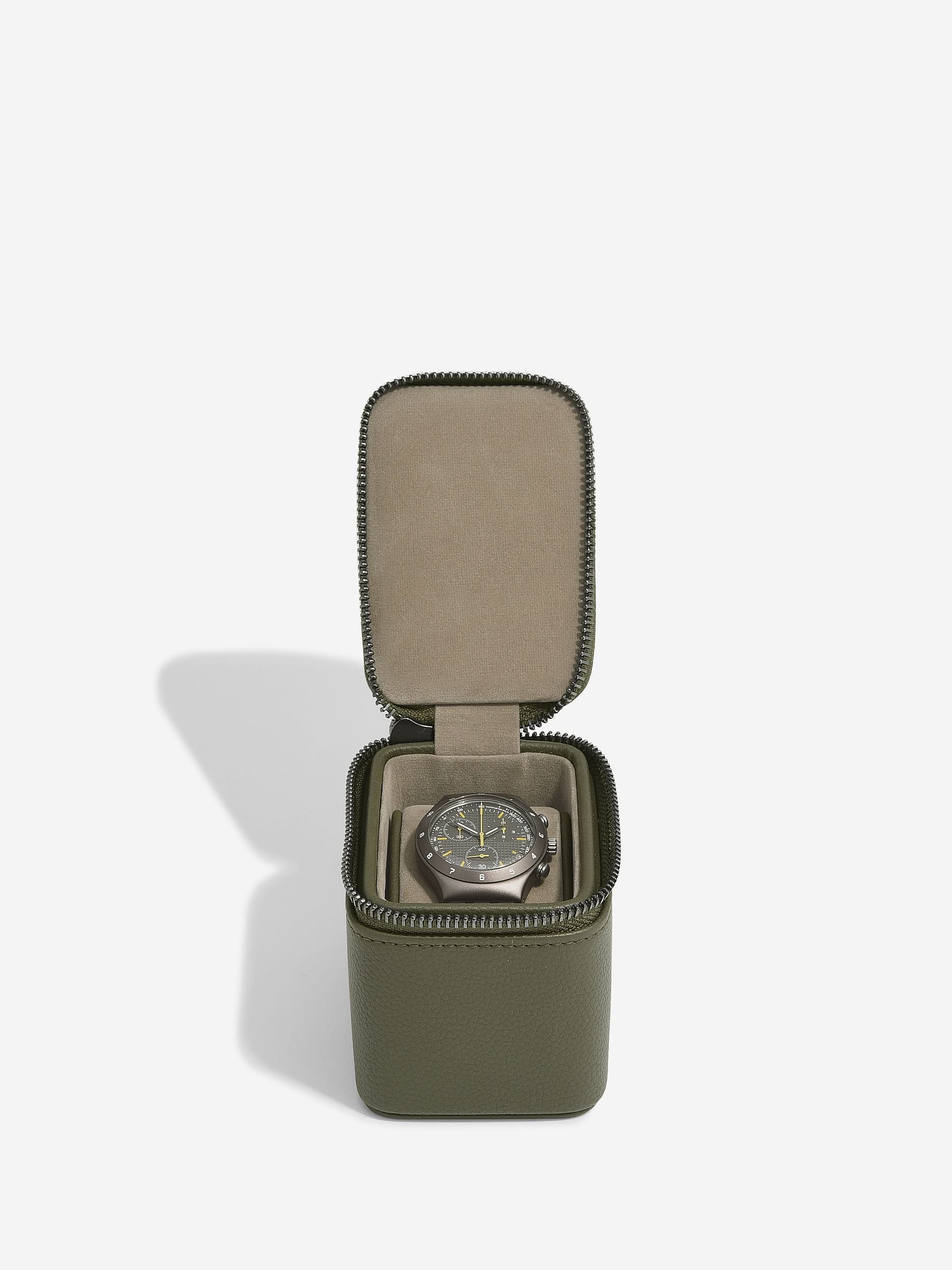 Stackers Watch Box Olive Green