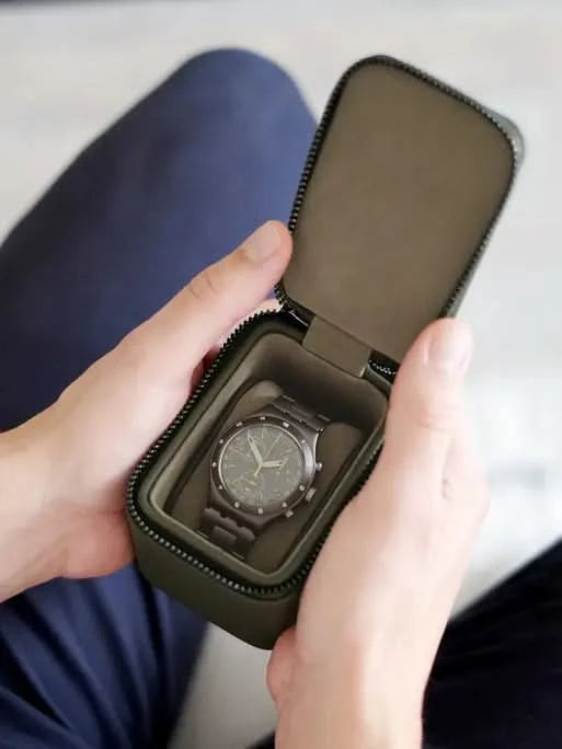 Stackers Horlogedoos Olijfgroen - Mystackers