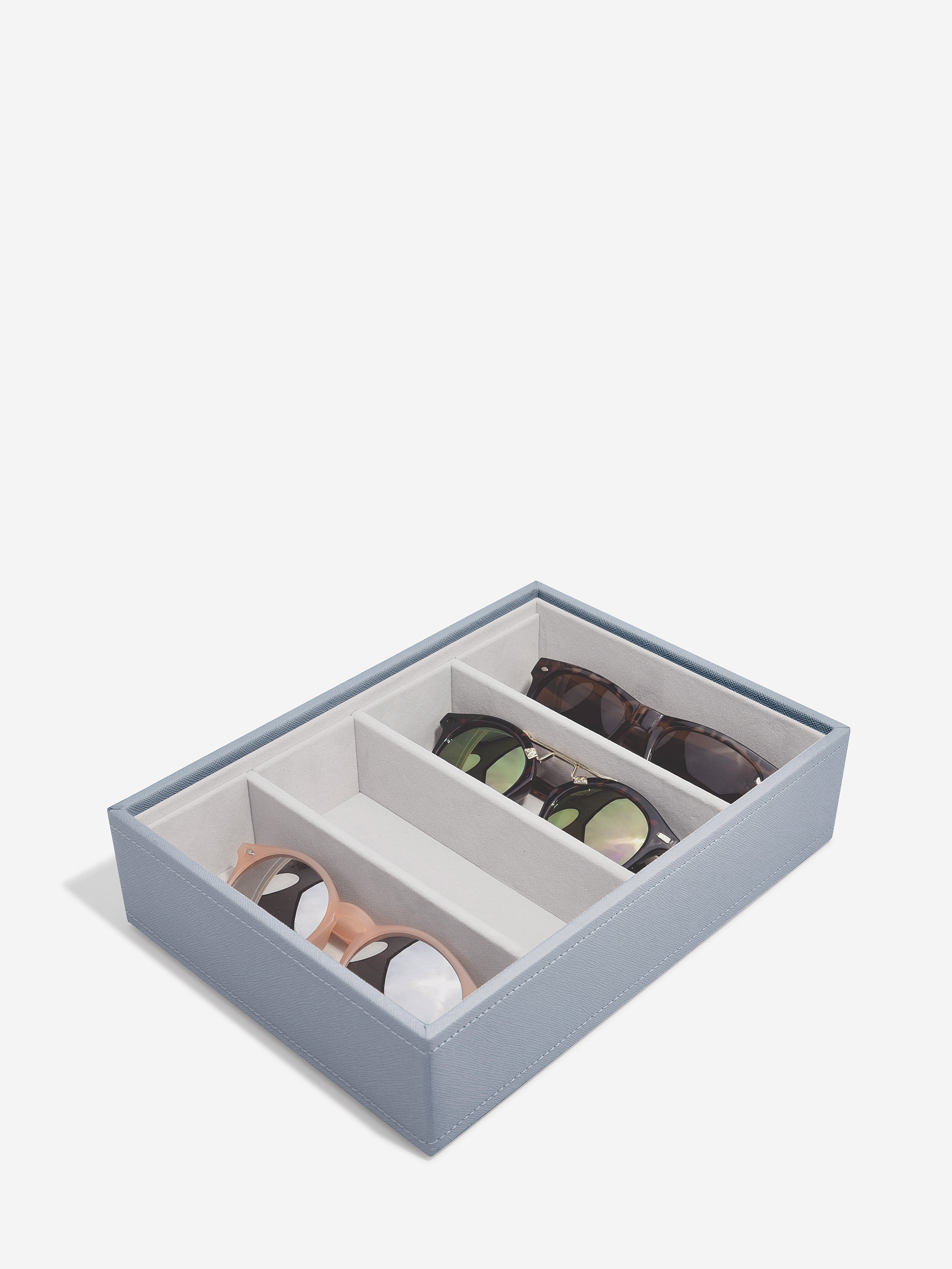 Stackers Glasses & Accessories Layer for Classic Jewellery Box Blue