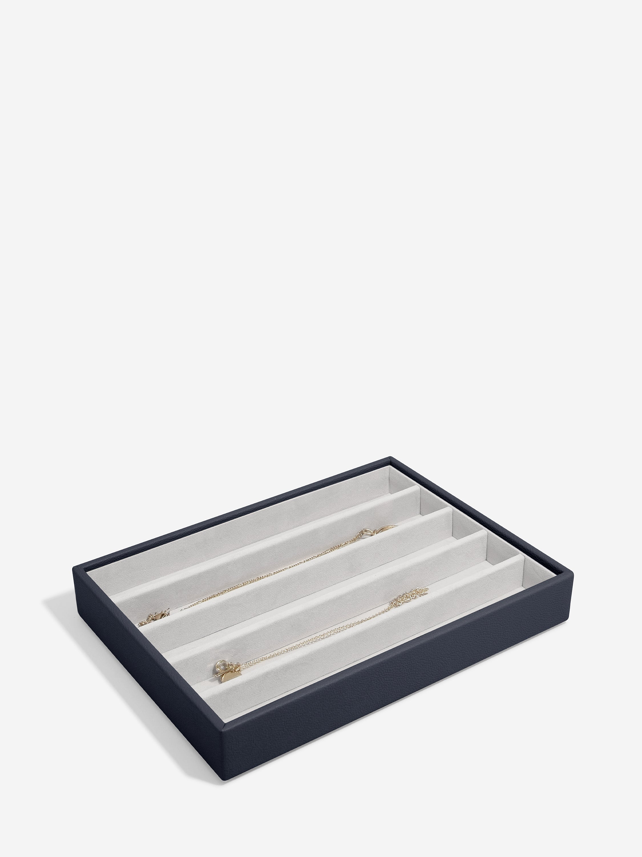 Stackers Necklace Layer for Classic Jewellery Box Navy Blue