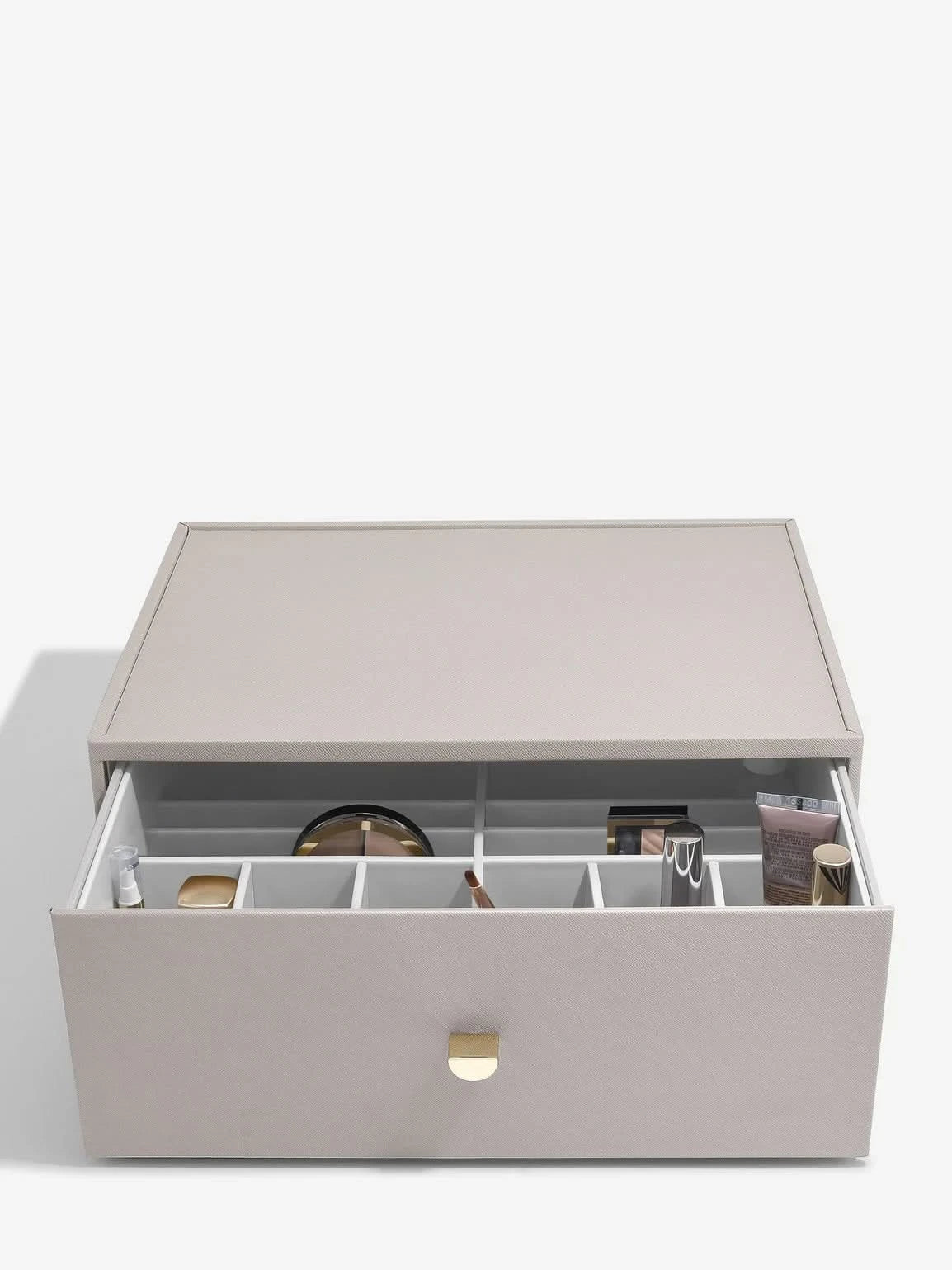 Stackers Supergrote Makeup Organizer Taupe - Mystackers