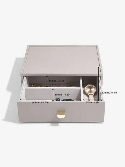 Stackers Klassieke Display Juwelendoos Set van 2 Taupe - Mystackers