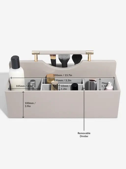 Stackers Cosmetics Organizer Taupe XL