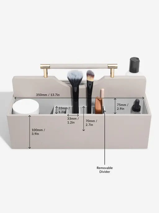 Stackers Cosmetics Organizer Taupe XL