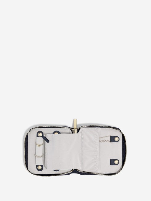 Stackers Compact Jewellery Roll Marineblauw - Mystackers