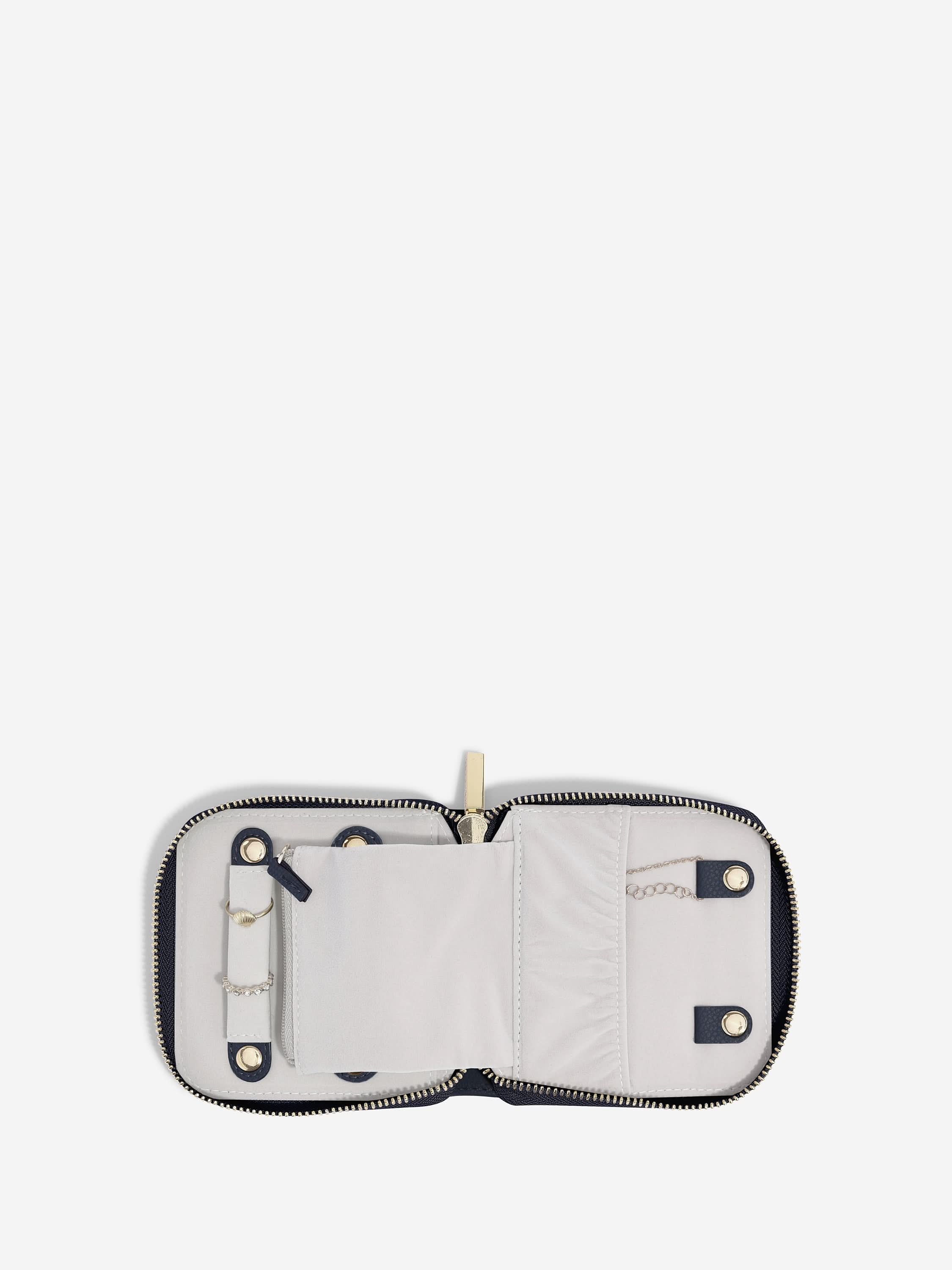 Stackers Rouleau à bijoux compact bleu marine