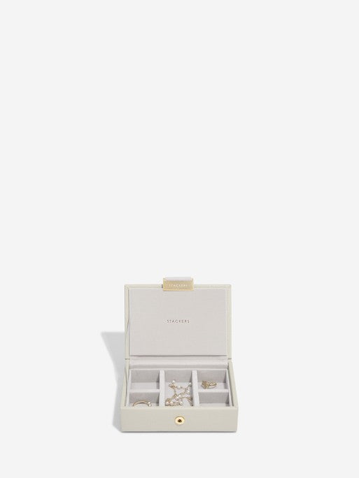 Stackers Micro Boîte à Bijoux Lot de 2 Avoine