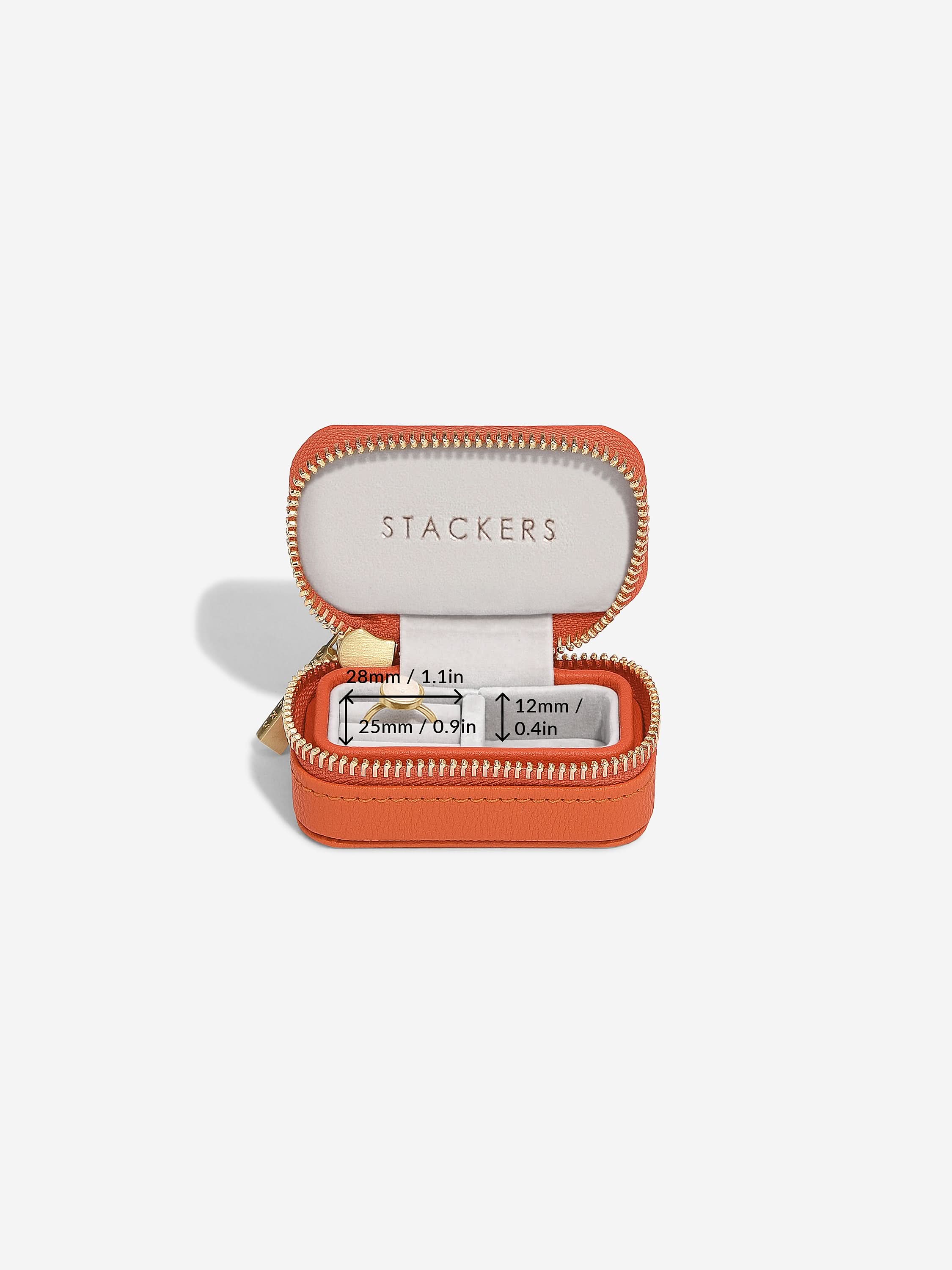 Stackers Petite Juwelendoosje Oranje - Mystackers