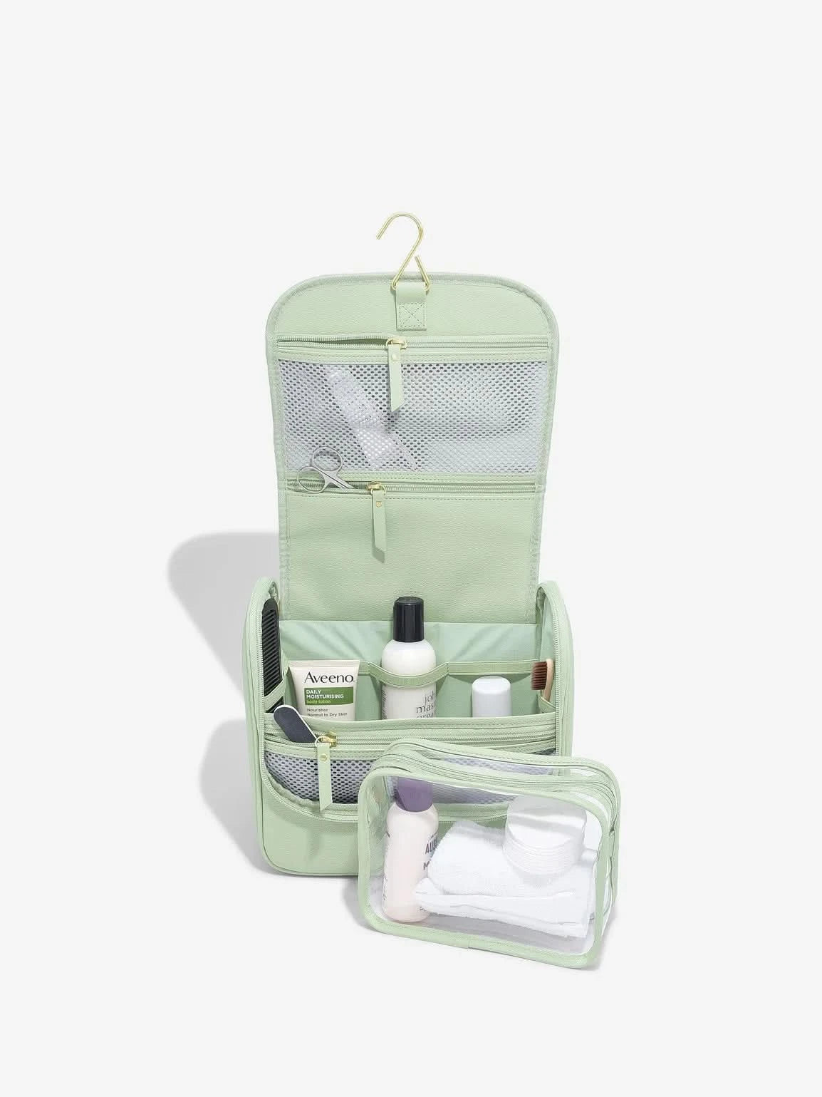 Stackers hangende Toilettas Saliegroen - Mystackers