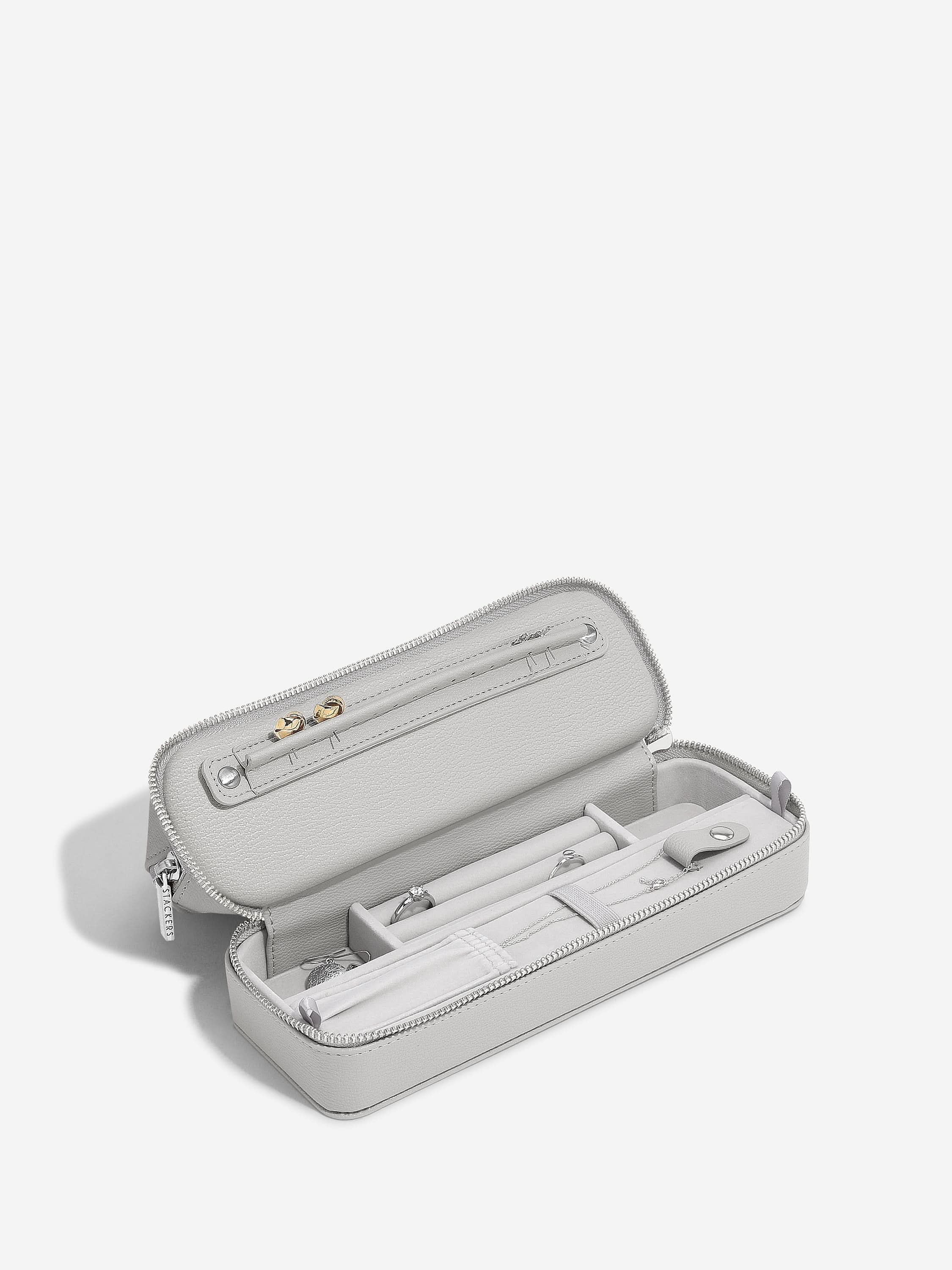 Stackers Cosmetics & Jewellery Bag Grey