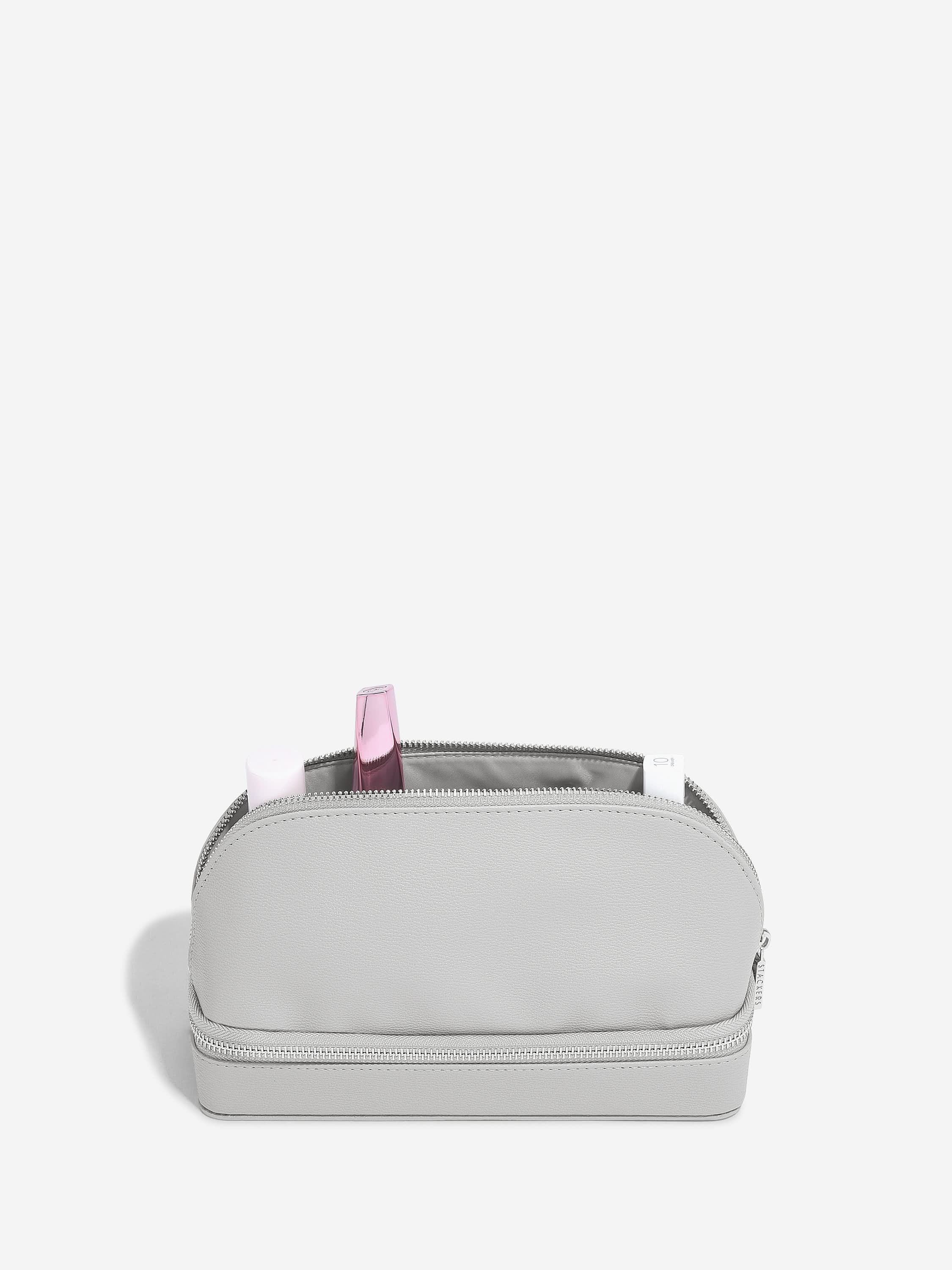 Stackers Cosmetics & Jewellery Bag Grey