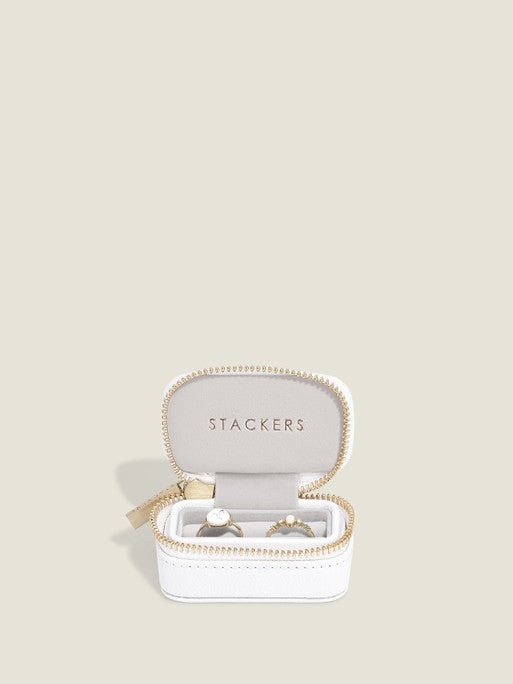 Stackers Petite Ringdoosje Wit - Mystackers