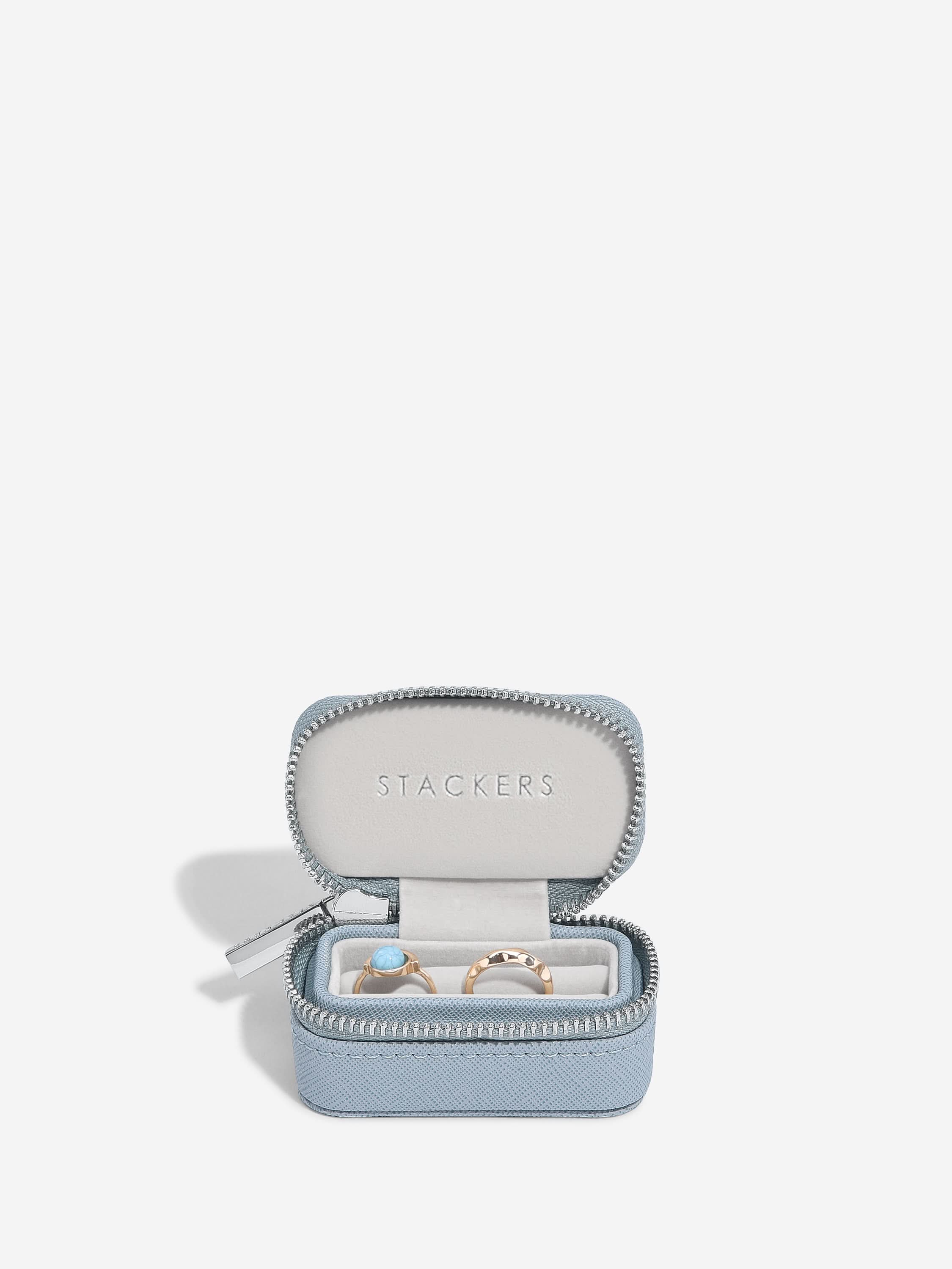 Stackers Petite Ring Box Blue