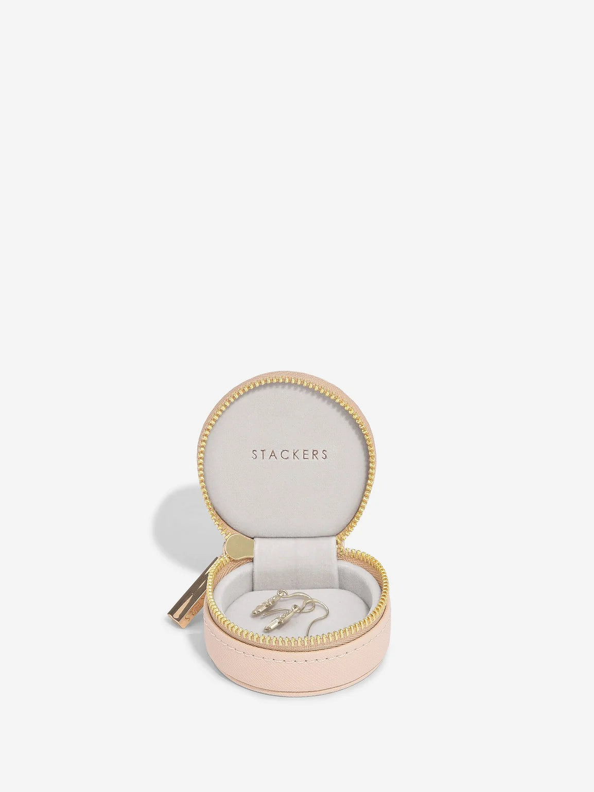Stackers Oyster Reissieradendoosje Roze - Mystackers