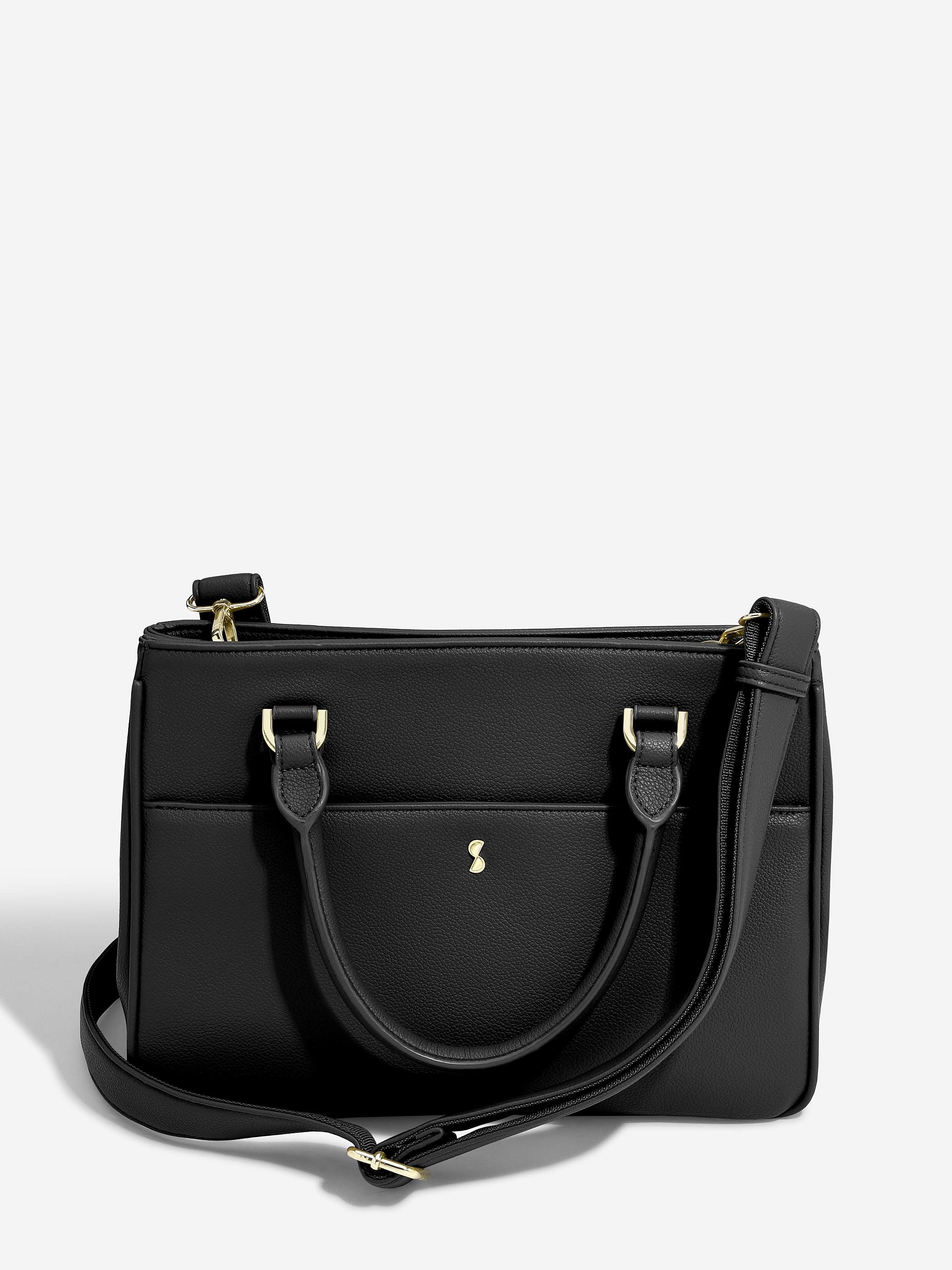 Stackers Small Handbag Black
