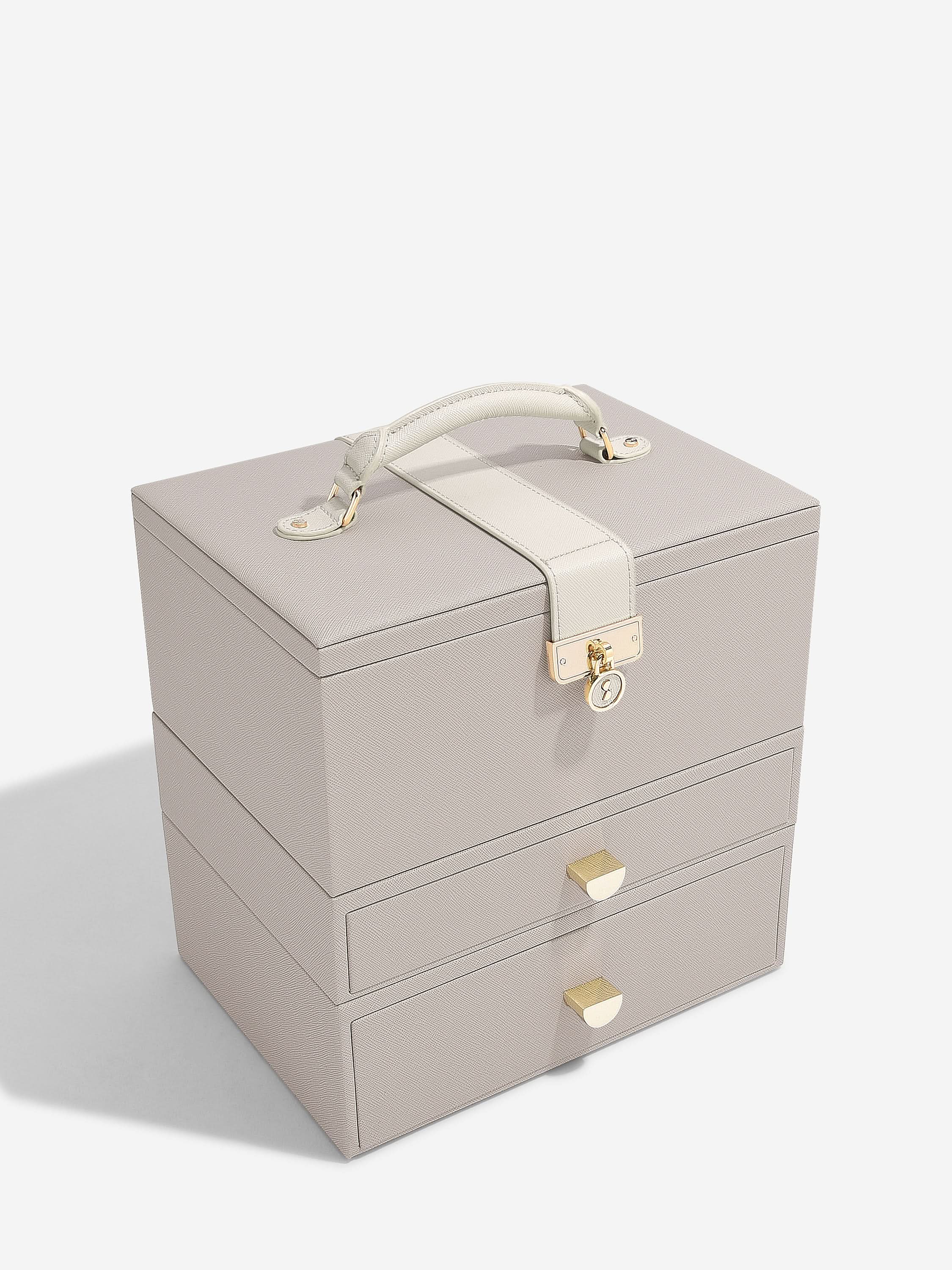Stackers Luxe Klassieke Juwelendoos Taupe - Mystackers