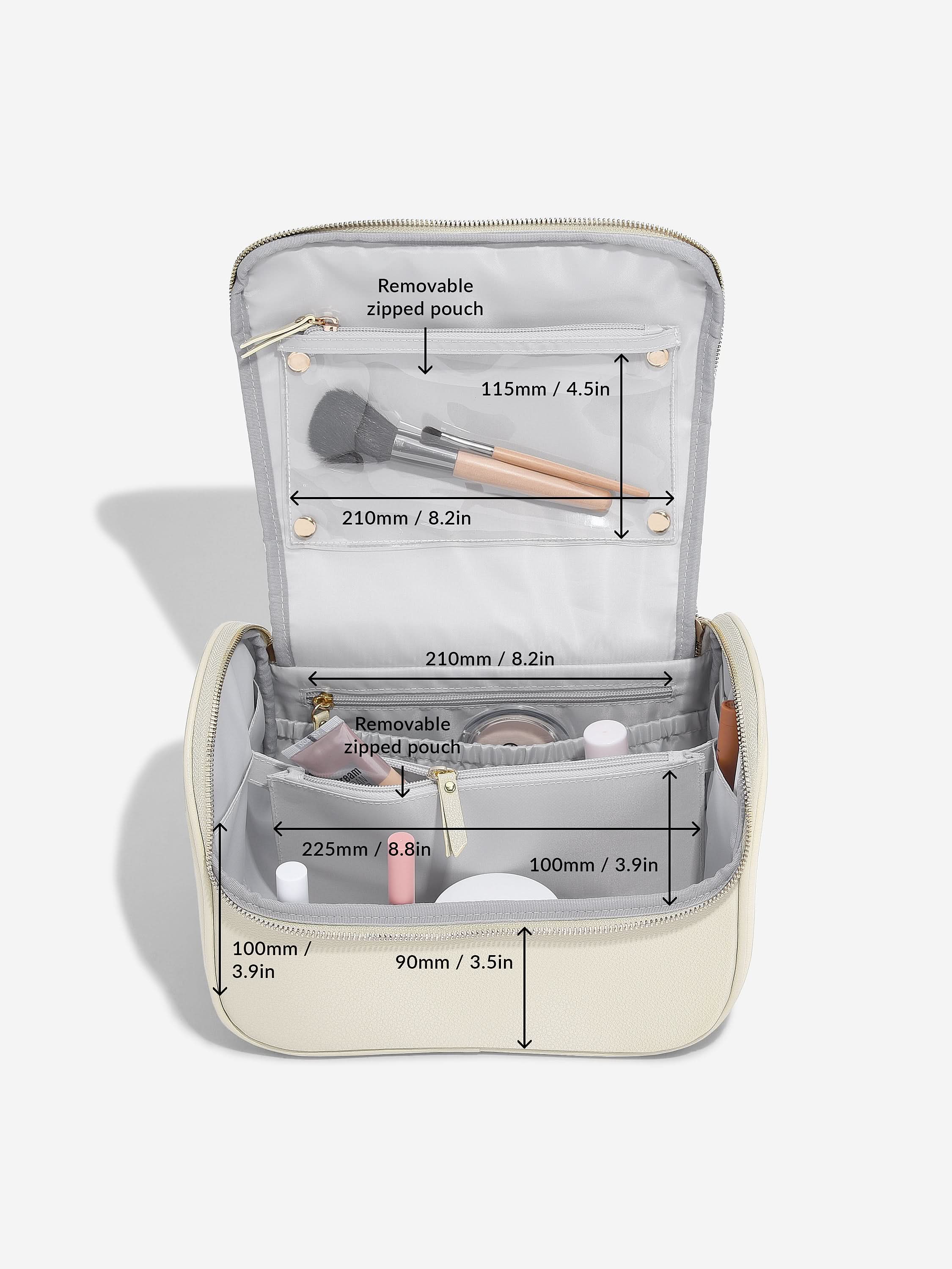 Stackers Grote Cosmeticacase Parelmoer