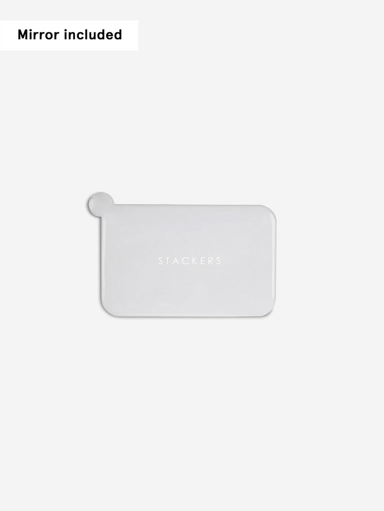 Stackers Compact Cosmetic Case Pearl