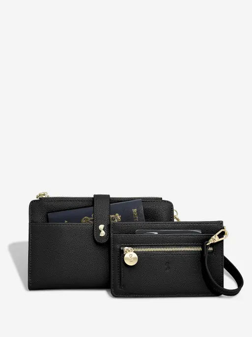 Stackers Large Purse Black