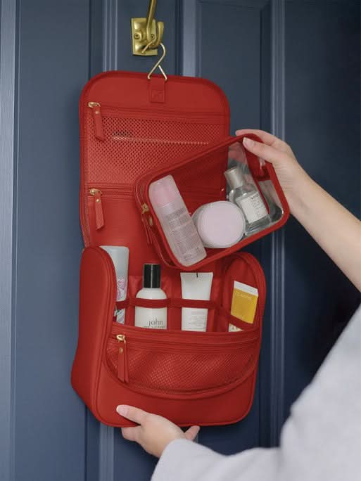 Stackers hangende Toilettas Rood - Mystackers