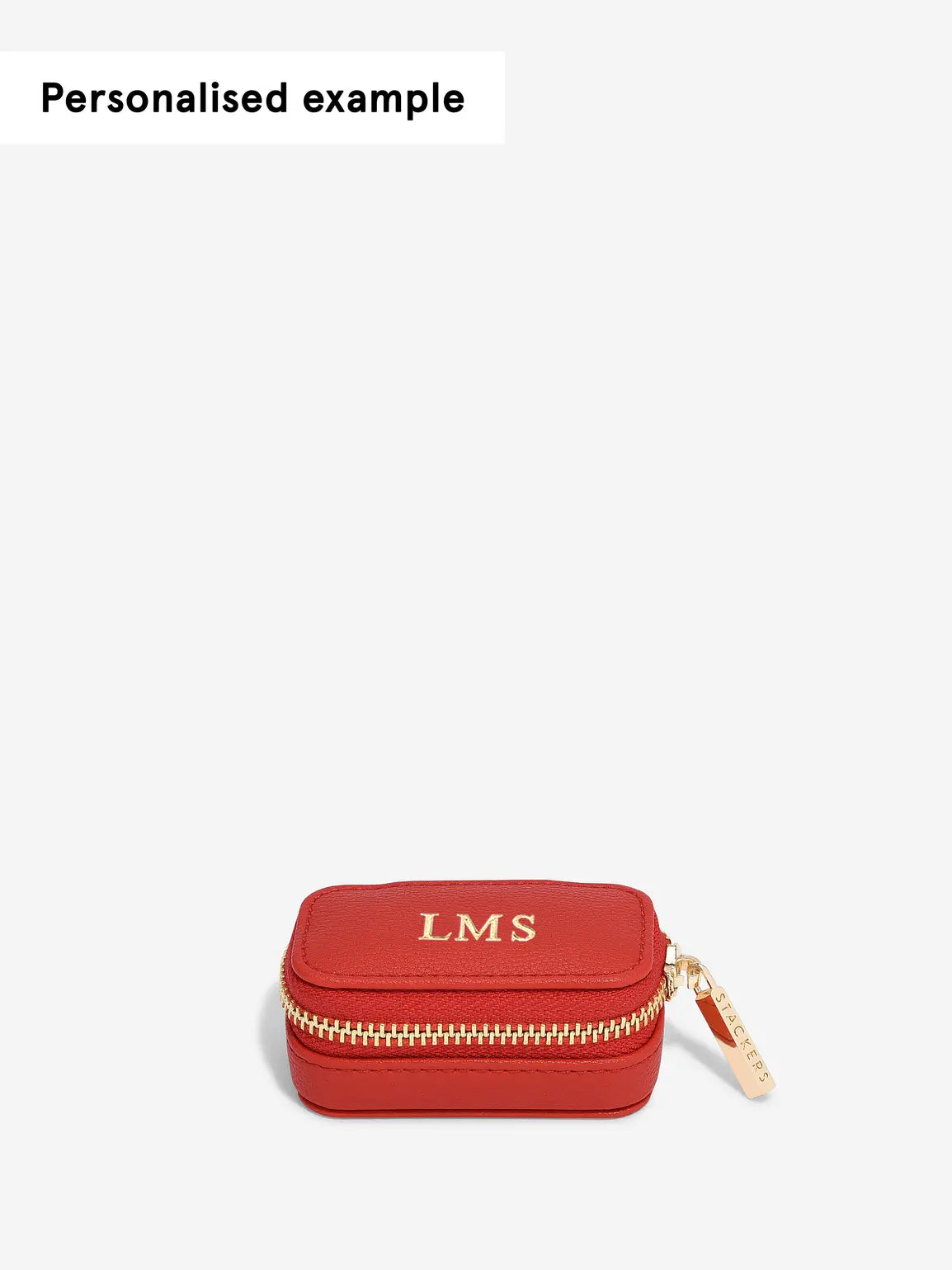 Stackers Petite Juwelendoosje Rood - Mystackers