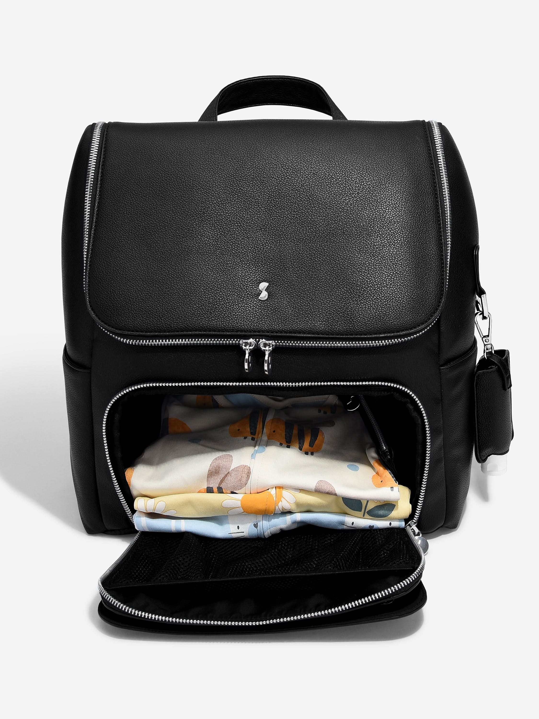 Stackers Diaper Bag Black