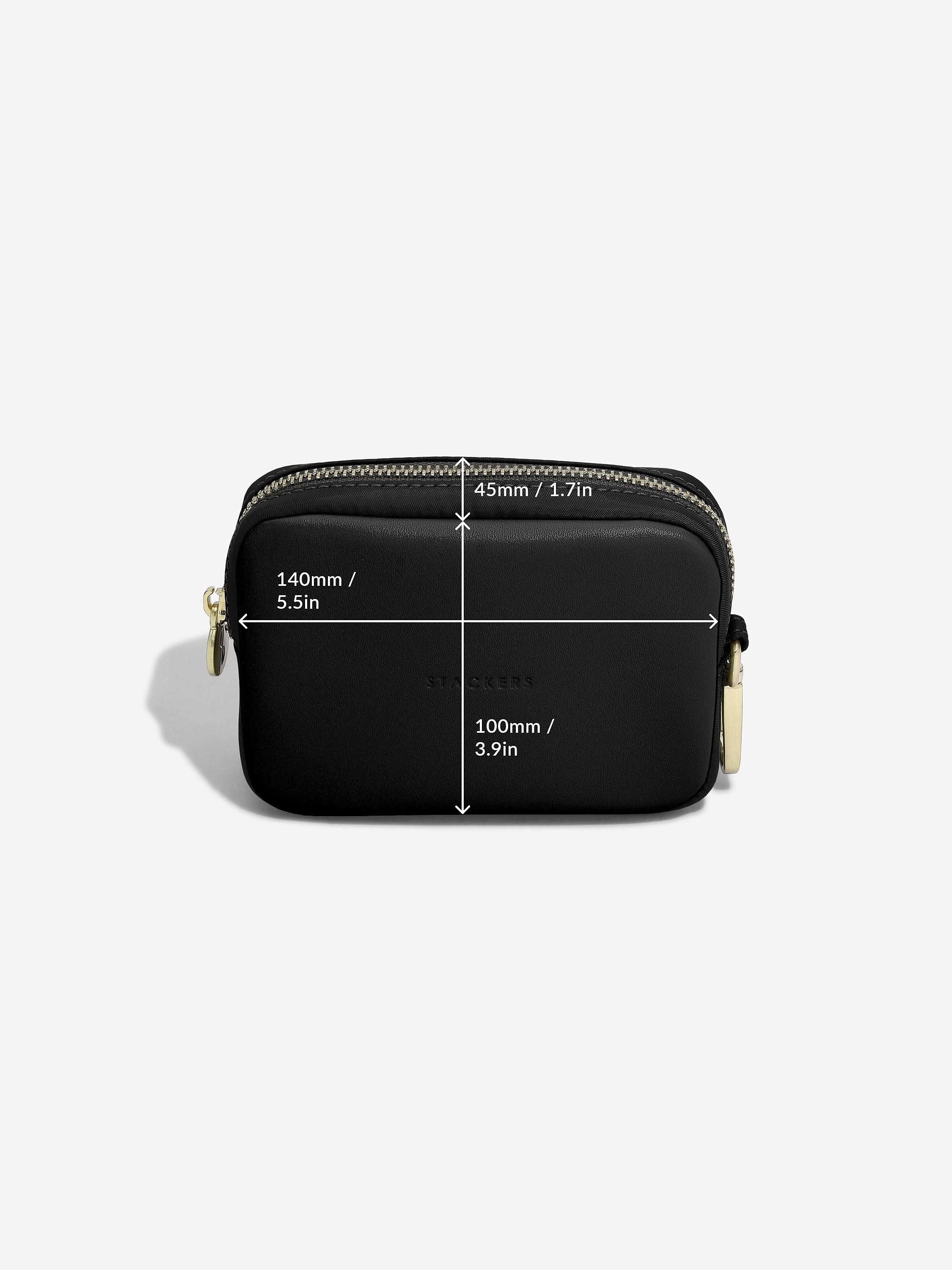 Stackers Flessentas van Gerecycled Nylon Zwart - Mystackers