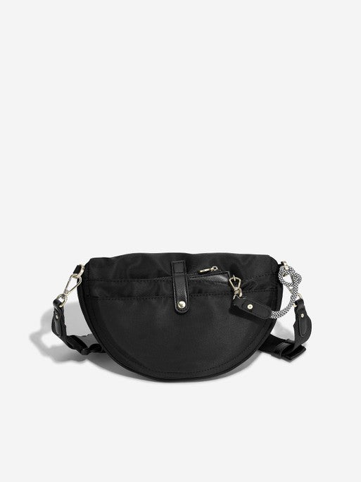 Stackers Recycled Nylon Bumbag Black