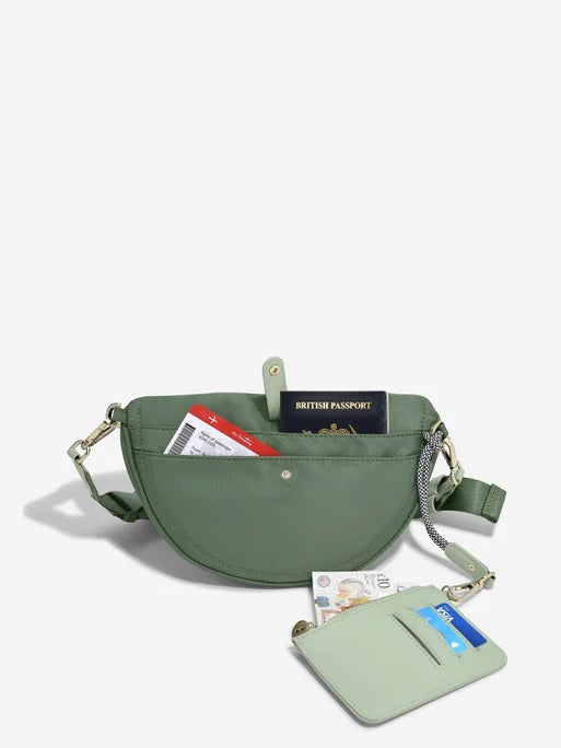 Stackers Recycled Nylon Bumbag Green