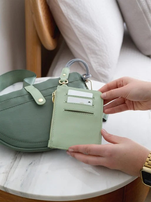 Stackers Recycled Nylon Bumbag Green