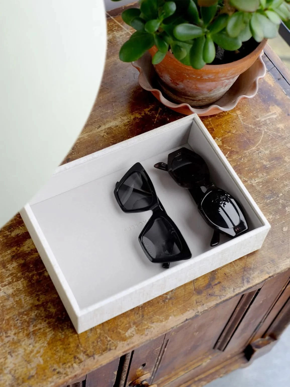 Stackers diepe Sieradenlaag voor Klassieke Juwelendoos Havermout & Linnen - Mystackers