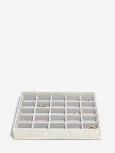 Stackers Classic Jewellery Box Set of 3 Oatmeal & Linen