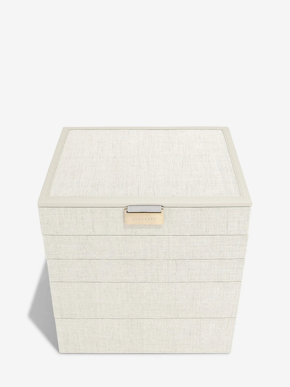 Stackers Classic Jewelry Box Ensemble de 5 Avoine et Lin