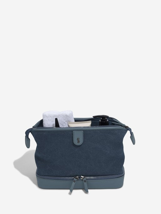 Stackers Toilettas Blauw Canvas - Mystackers