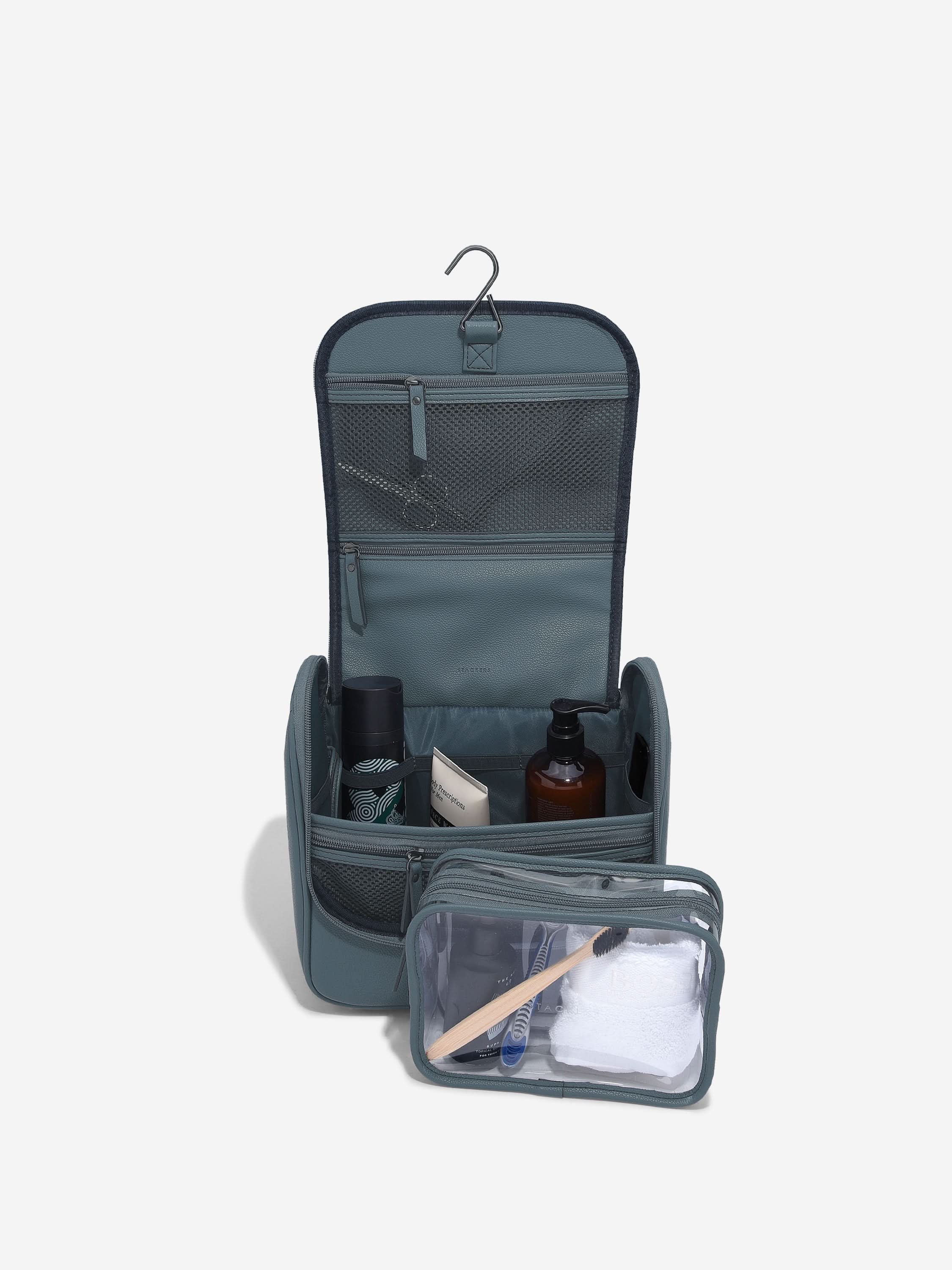 Stackers Hanging Toiletry Bag Blue