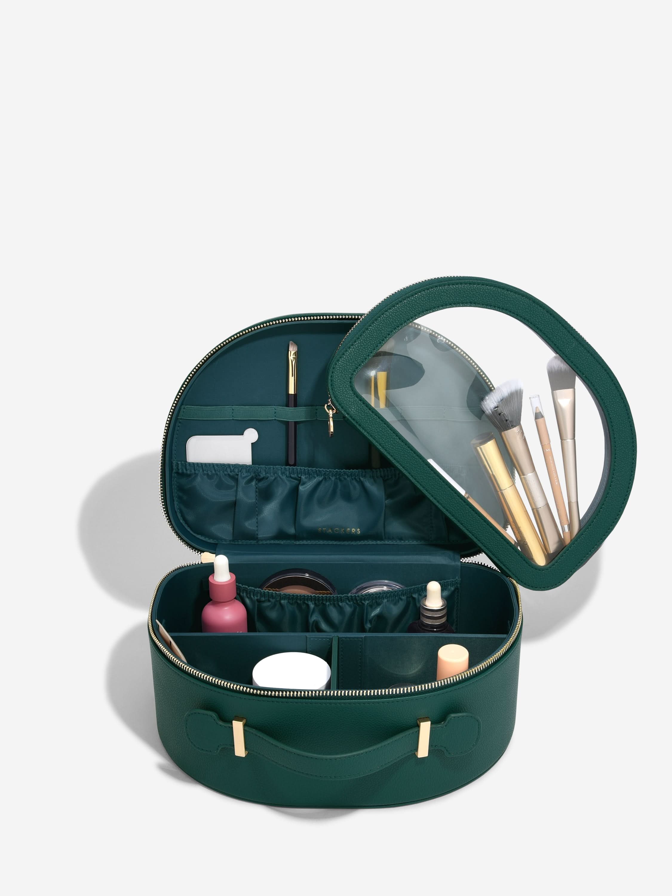 Stackers Beauty Case Forest Green