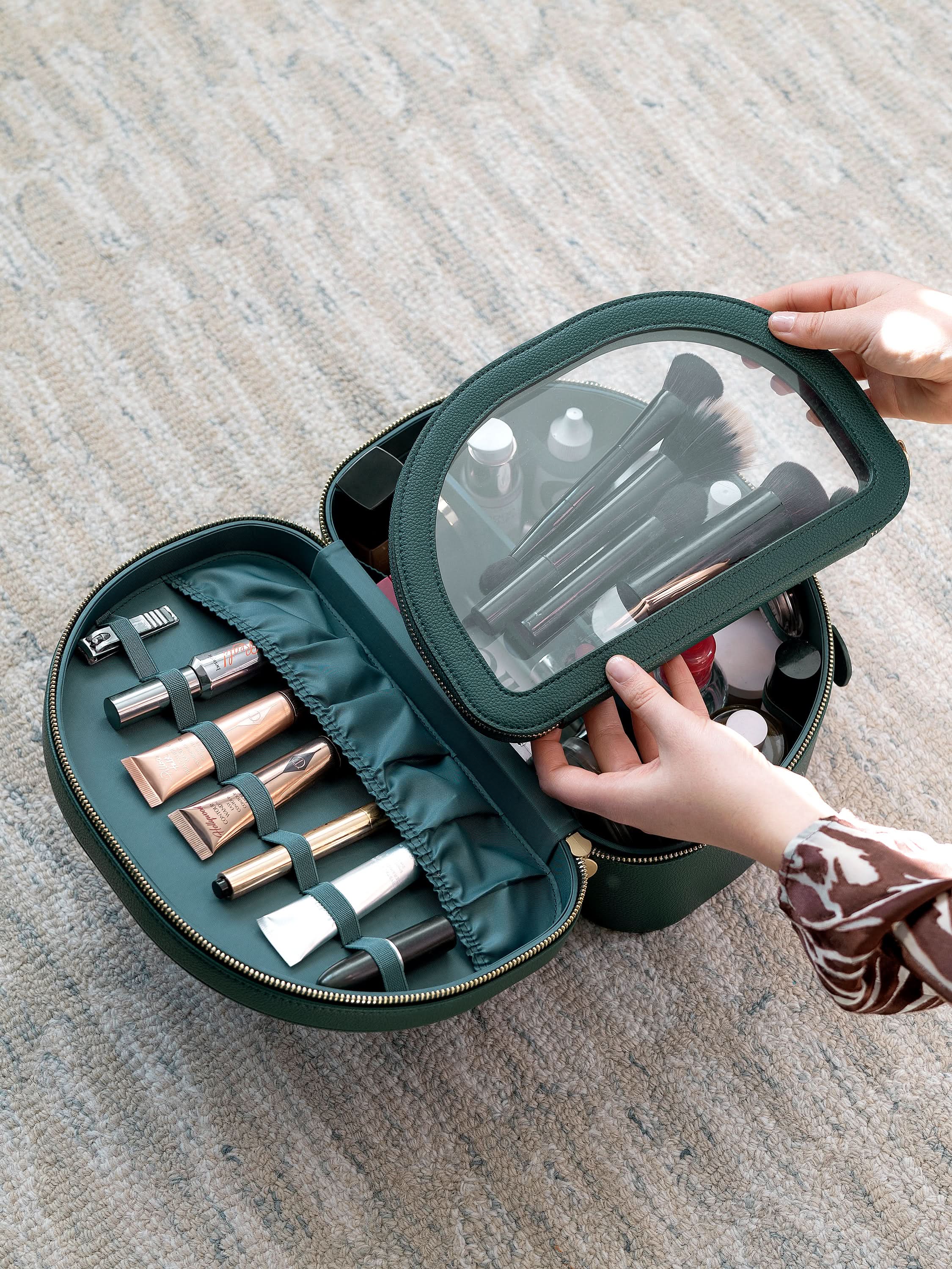 Stackers Beauty Case Forest Green