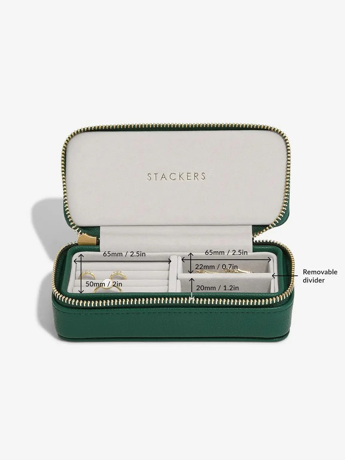 Stackers Medium Travel box Bosgroen - Mystackers