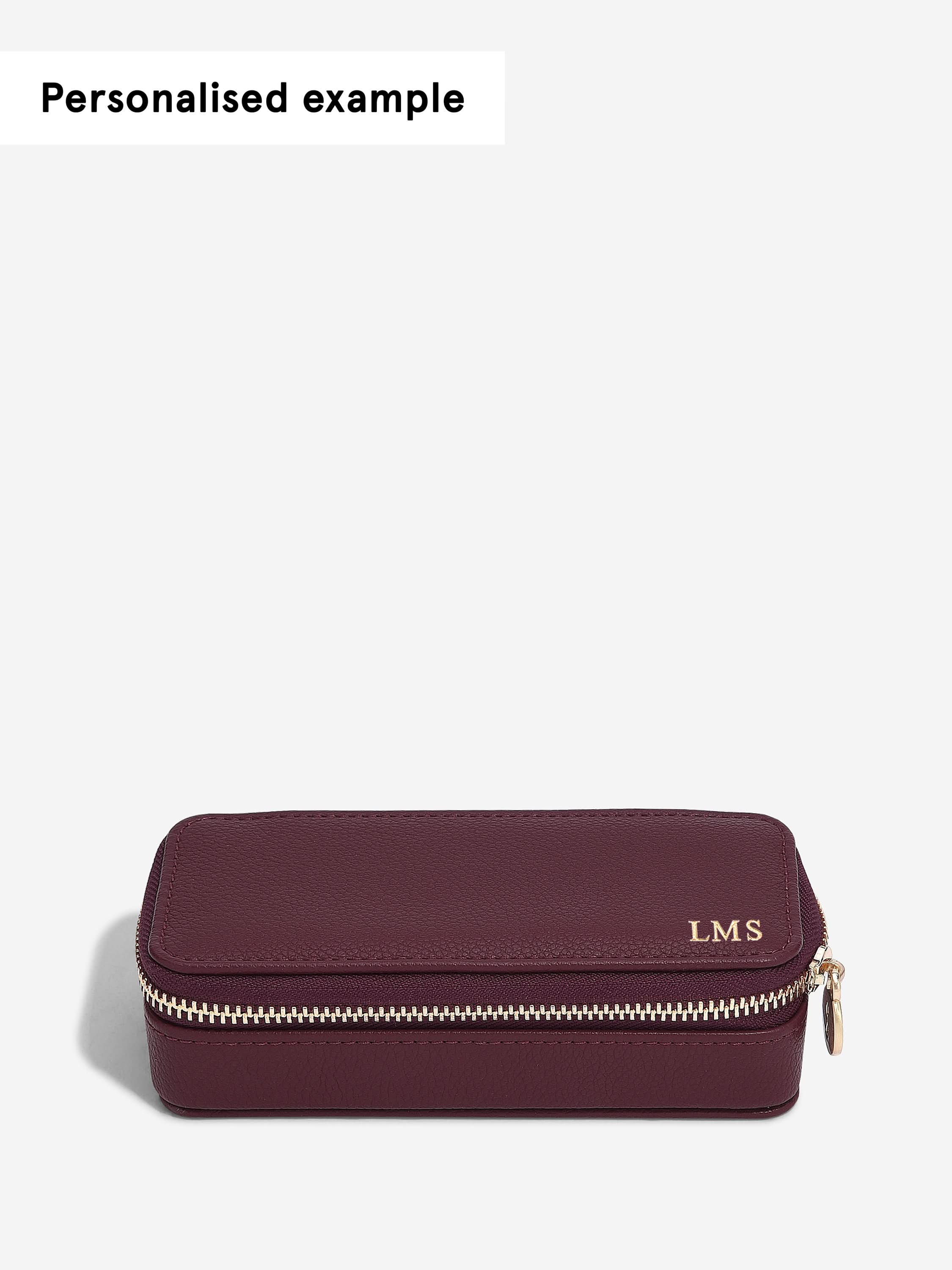 Stackers Medium Travel box Bordeaux - Mystackers