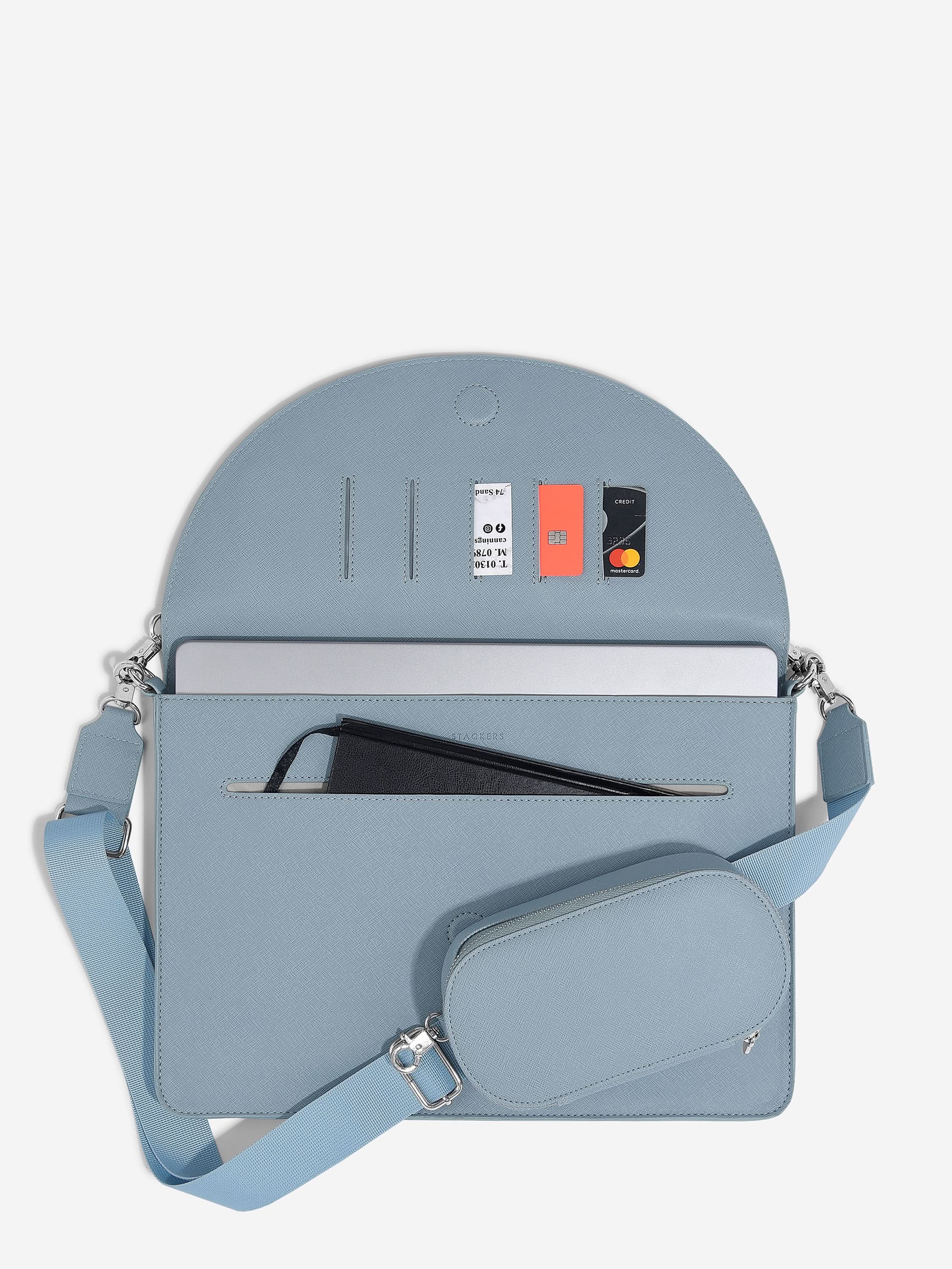 Stackers Laptop Bag Blue