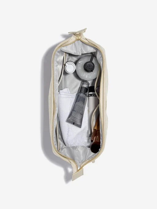 Stackers Toiletry Bag Oatmeal & Linen