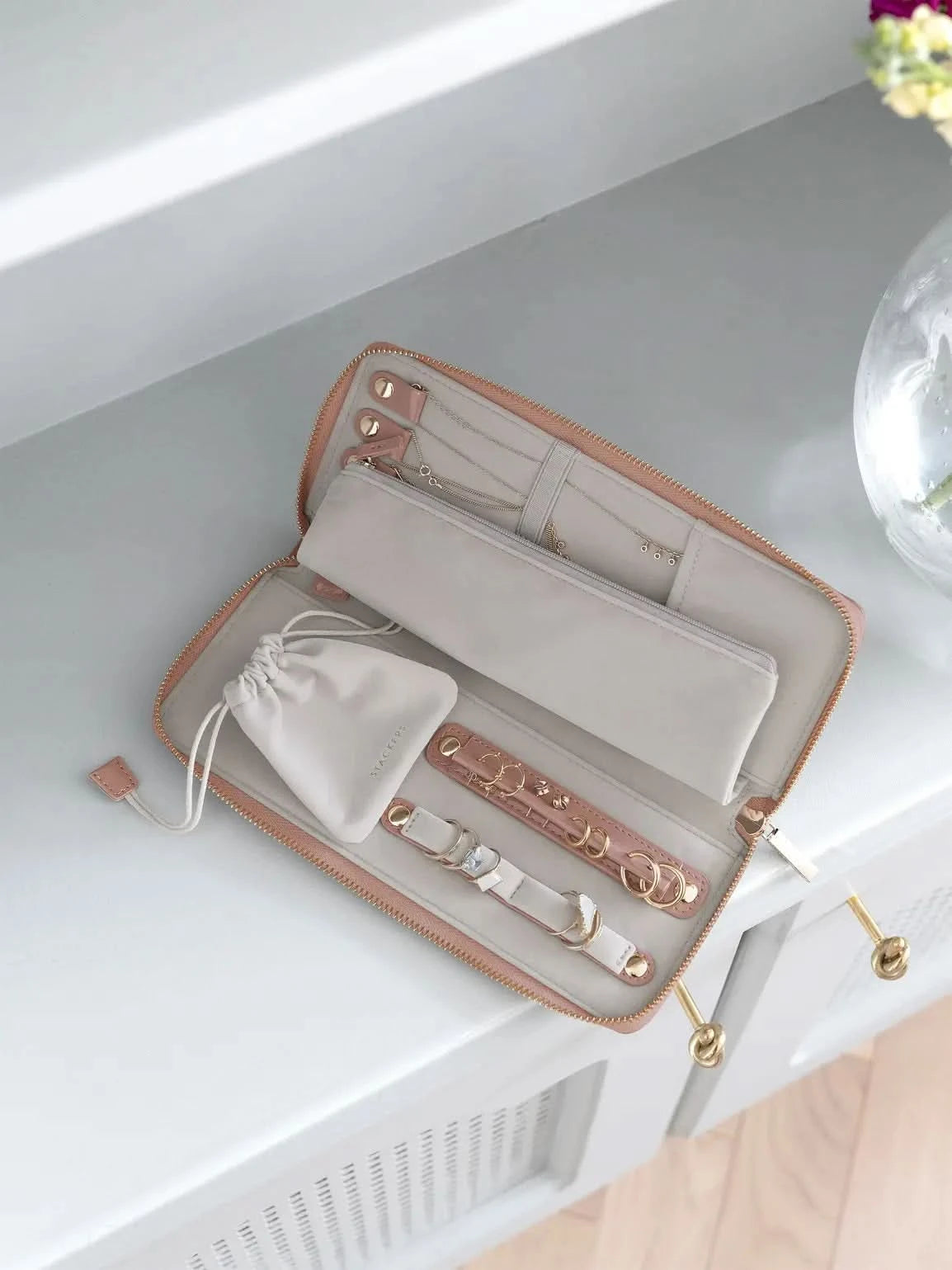 Stackers Jewellery Roll Koperroze Gelakt