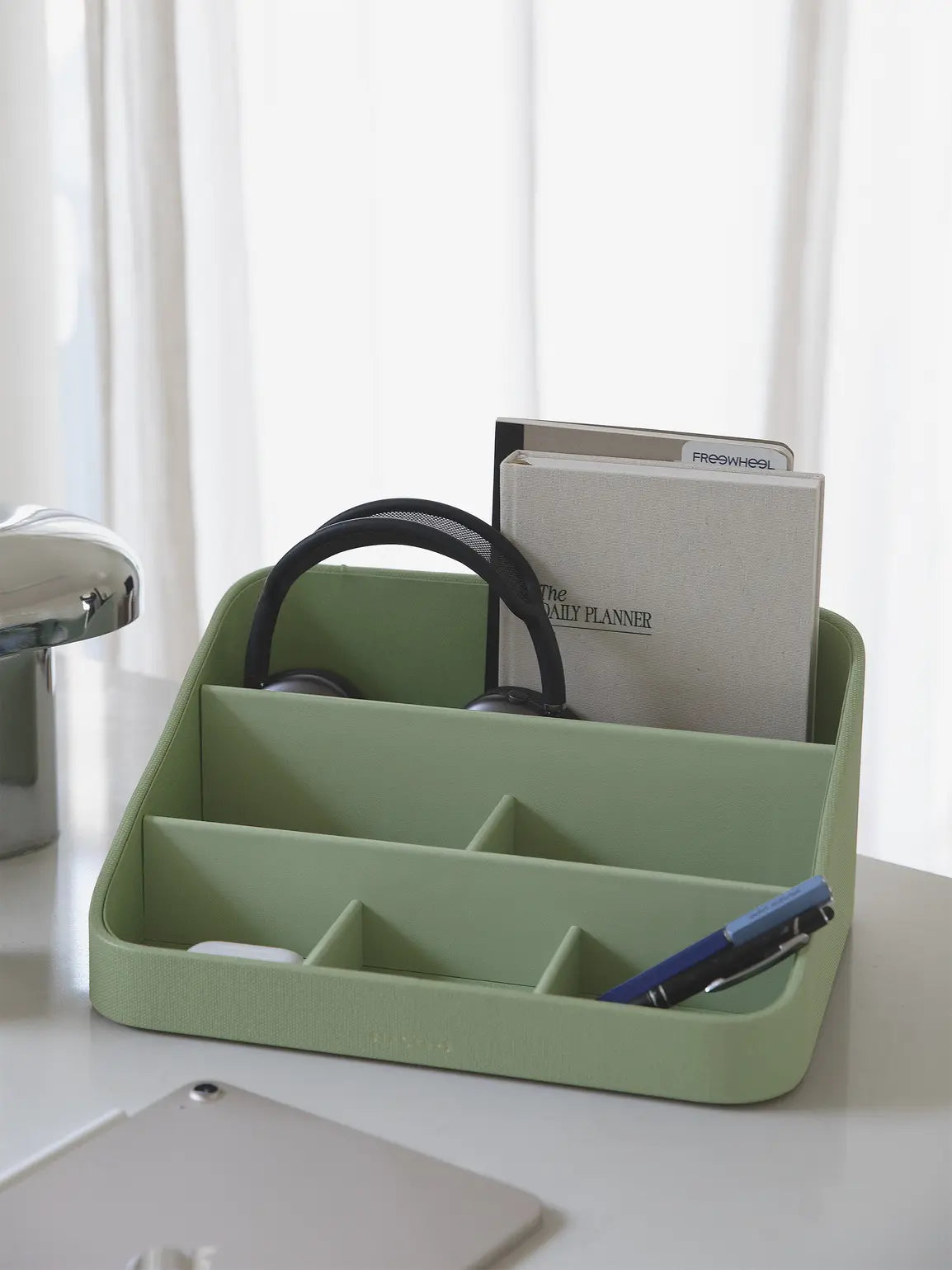 Stackers Desk Organizer Pistachio Green