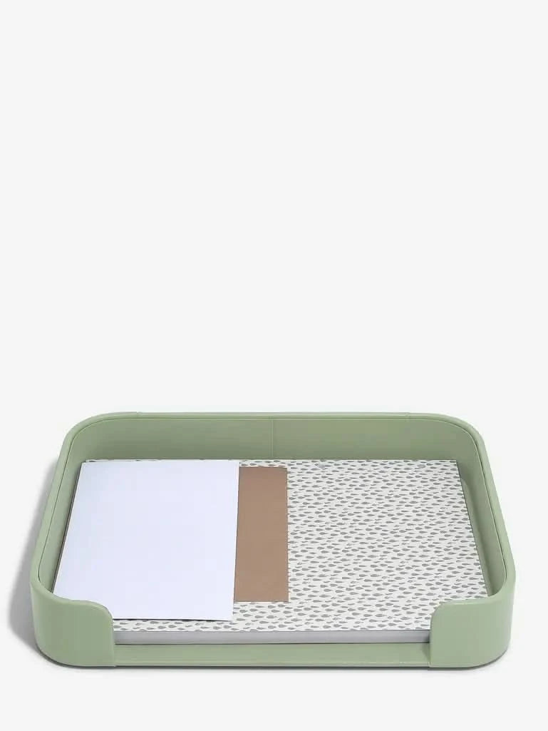 Stackers Desk Organizer Set Pistachio Green