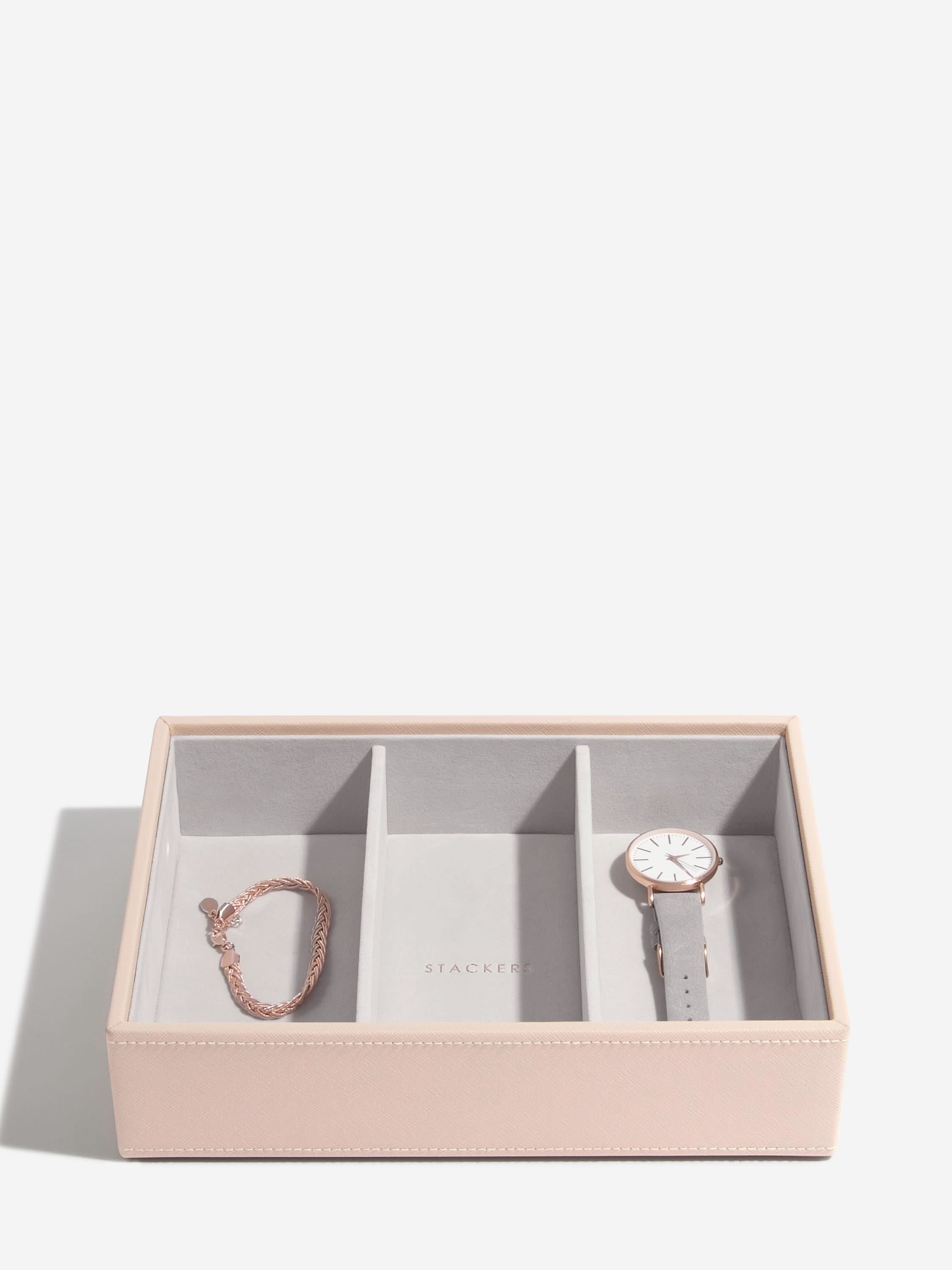 Stackers Klassieke Juwelendoos Set van 2 Roze - Mystackers