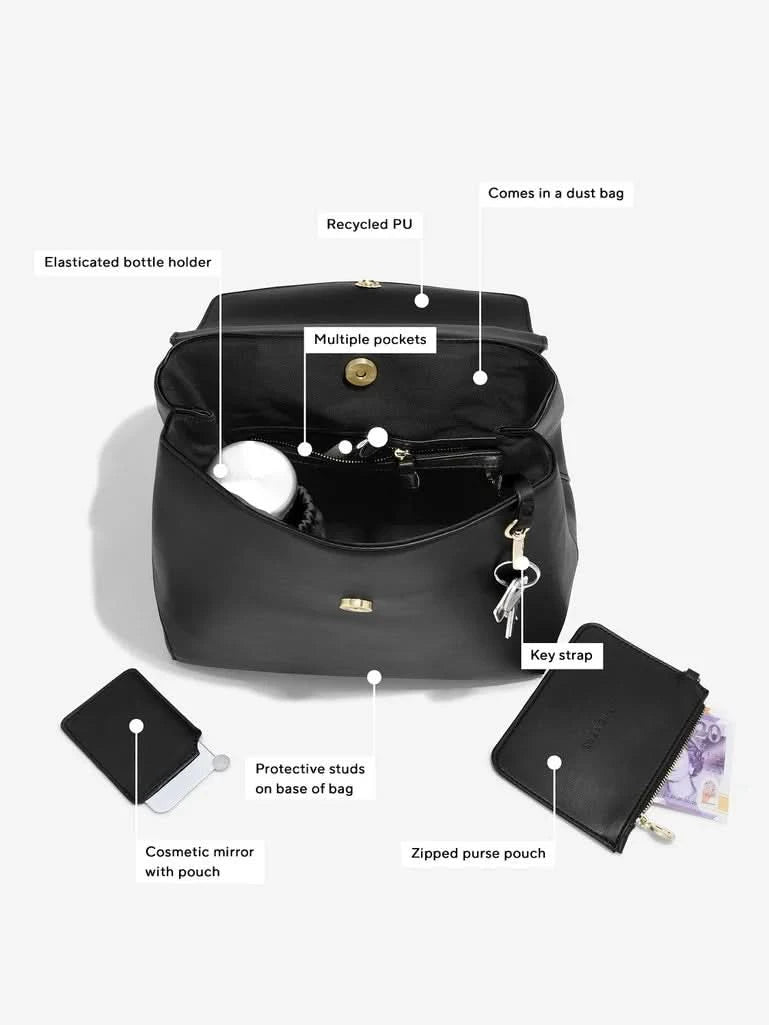 Stackers Kleine Rugzak Zwart - Mystackers