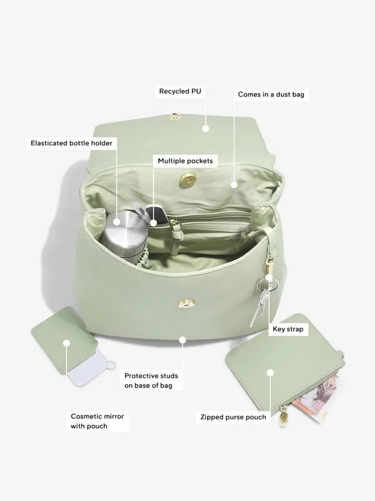 Stackers Kleine Rugzak Saliegroen - Mystackers